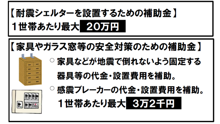 家具転倒防止等