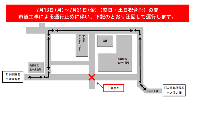 7.13~7.31交通規制